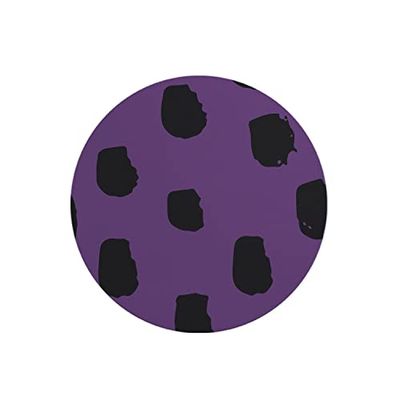 Questo Casa, Tapis de Souris Rond imprimé numérique avec Fond antidérapant pour Bureau et Maison Diamètre 22 cm