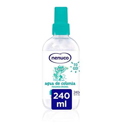 Nenuco Água de colónia recomendada para bebés recém-nascidos (a partir de 3 meses), fragrância original - formato em spray de 240 ml