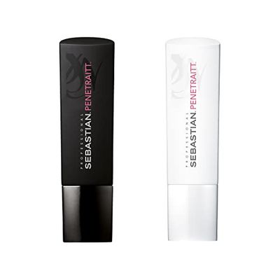 Sebastian Professional Penetraitt Shampoing et après-shampoing | Fortifie et répare | Formule riche en protéines | Pour les cheveux abîmés, 250 ml