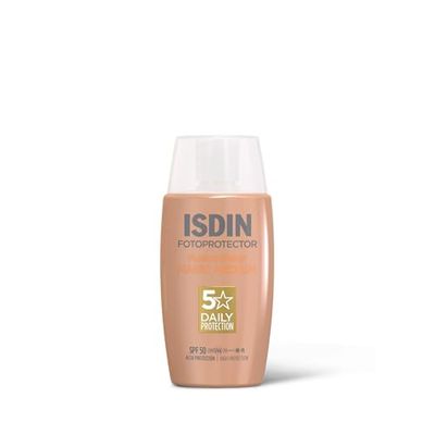 Isdin - Crema solare colorata Fusion Water, SPF 50, 50 ml