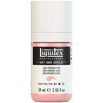 Liquitex 1959810 Soft Body - Tinta acrílica (frasco doseador de 59 ml), cor-de-rosa