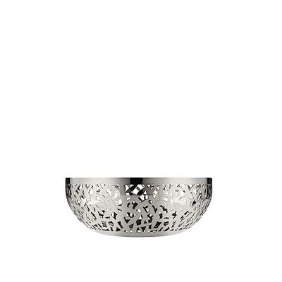 Alessi | Cactus! MSA04/21 - Fruteira decorada, aço inoxidável 18/10, polido espelho