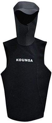 Kounga Neopreen Surfen en Duiken 1MM Top met 3MM Hood