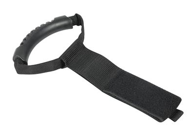 Electraline 94022 - Enrollador de cable alargador con asa/asa porta extensiones de velcro, puede envolver hasta 25 m de cable y 20 kg de peso