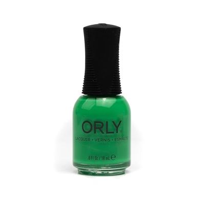 ORLY Touch Grass Nail Polish (18ml), Neon Green Creme Nail Varnish