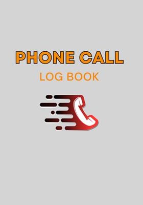 phone call log book