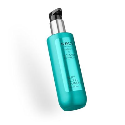 KIKO Milano Silky Gloss Shampoo, Shampoo For Straight, Soft Hair With Detangling Effect
