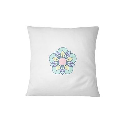 Bona Basics, Fodera decorativa per cuscino, decorazione per la casa, per divano, caffetteria, Dimensioni: 45X45 cm, Colore: Bianco