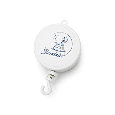 Sterntaler Musikmekanism O you dear Augustin!, Lämplig från födseln, mobil, 10 x 7 x 2,2 cm, vit