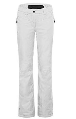 Maier Sports Ronka, Pantaloni da Sci Donna, Bianco, 17