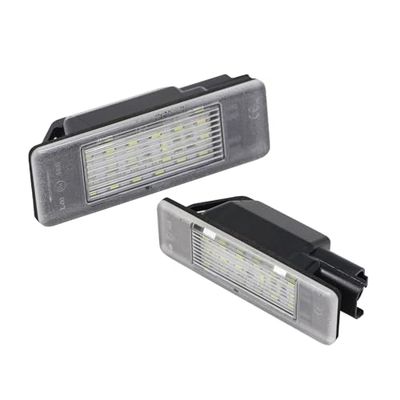 AutoStyle v-032002 Luz de placa de matrícula LED sobre mesure-/Peut divers-version 2, preto
