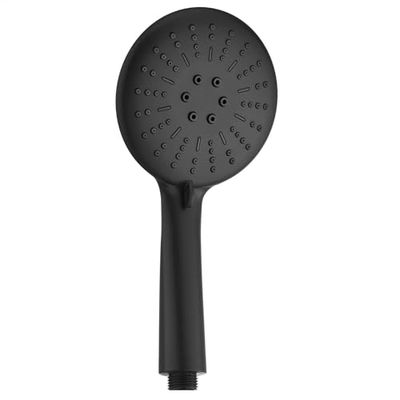 Douceur d'Intérieur, Douchette 3 Fonctions (23,5 x 12 cm) Hydro 1 Noir, Plastique