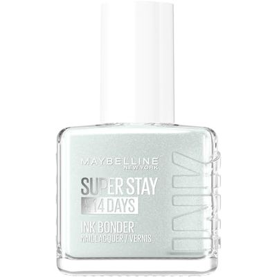 Maybelline New York Super Stay Ink Bonder Nail Lacquer, Hard Gel-Like Colour, Chip-Resistant, Up to 14 Day Wear, Shade 958: New Wave, 12ml