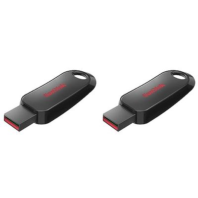 SanDisk 64GB Cruzer Snap USB 2.0 Flash Drive (Pack of 2)