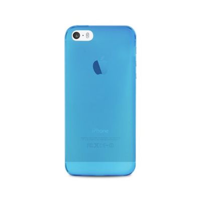 Puro Back Case Ultra Slim 0.3 beschermhoes (voor Apple iPhone 5/5S) blauw