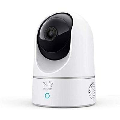 eufy 2K Ultra HD kryty panoramowanie i przechylanie kamery bezpieczeństwa