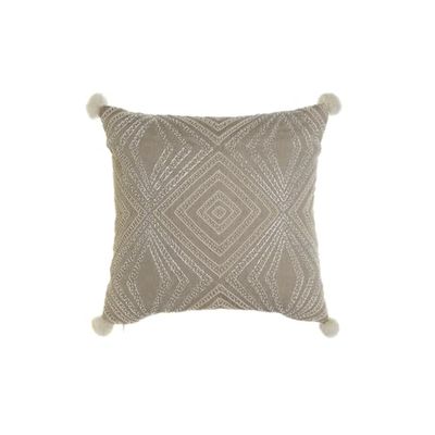 FUNDA COJIN ALGODON 50X1X50 GRIS