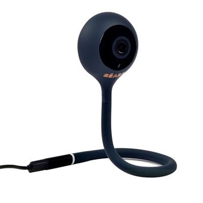 BÉABA, Zen Connect Babyfoon, Full HD 1090p, walkietalkie, groot bereik, mobiele verbinding en wifi, wifi, flexibele schacht, nachtblauw