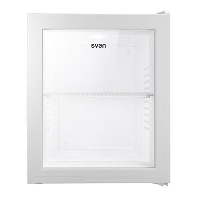 SVAN Frigorífico Mini Refrigerador Horeca Blanco SRH5400PB. Capacidad 23 Litros, Puerta Reversible, Bajo Nivel Sonoro, Eficiencia Energética Clase E