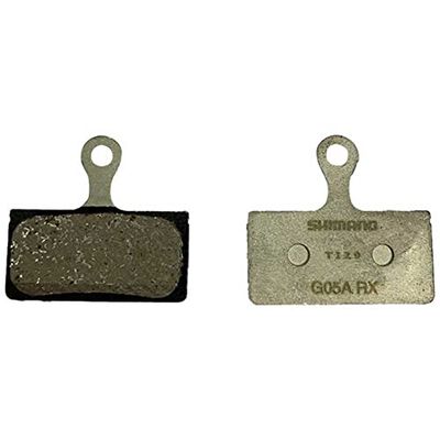 SHIMANO Pastillas Freno Resina G05A Incluye Muelle 1 PCS Accesorios y recambios bicis, Unisex-Adult, Multicolor
