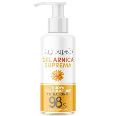 Arnica per Cavalli Uso Umano 98% Formula Naturale Extra Forte, Arnica Gel Forte per Massaggi Locali, 100% Made in Italy 100 ml - BELL'ITALIABIO