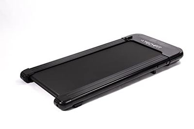 TechFit Wp-500 Tapis roulant elettrico per la casa, potenza motore massima ripiegabile 2 hp, 6 programmi preimpostati con 16 velocità massima 7 km/h, display LCD, nero, Taglia unica