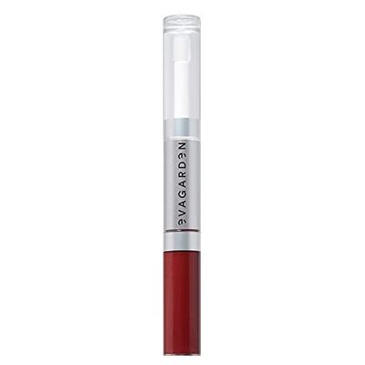 Crema para labios ultra duradera Evagarden, número 717 rojo carmesí, paquete de 1 unidad (1 x 1 unidad)