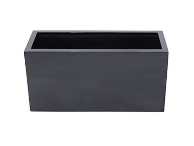 Europalms 83011849 Leichtsin Cube-40, Shiny-Black