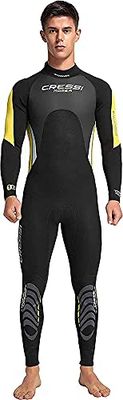 Cressi Morea Man Monopiece Wetsuit - 3 mm - All-In-One Wetsuit Premium Neoprene High Stretch for Man
