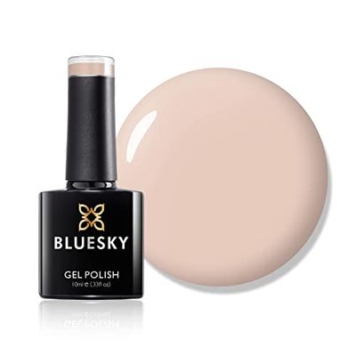 Bluesky Gel Nail Polish, Powder My Nose 80567, Beige, Light, Nude, Pale,Spring, Tan Long Lasting, Chip Resistant, 10 ml (Requires Drying Under UV LED Lamp)