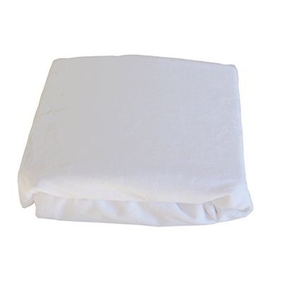 Toison d'Or Atano colchón Forma sábana Bajera de Microfibra/poliéster, 90 x 190 cm, Color Blanco