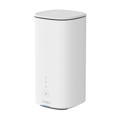 STRONG Routeur 5G CPE WiFi 6 AX3000 avec Carte SIM - Jusqu'à 3.2 Gbps - 2.5GE WAN/LAN & 1GE LAN - RJ11 VoIP/VoNR - Compatible Mesh - Chipset Qualcomm (5GROUTERAX3000)