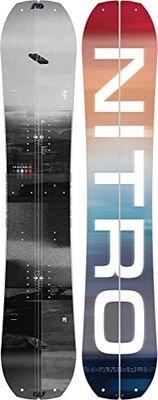 Nitro Snowboards Team Split BRD '23 Allmountainboard, Directional Twin Splitboard, True Camber, All Terrain, Progressive