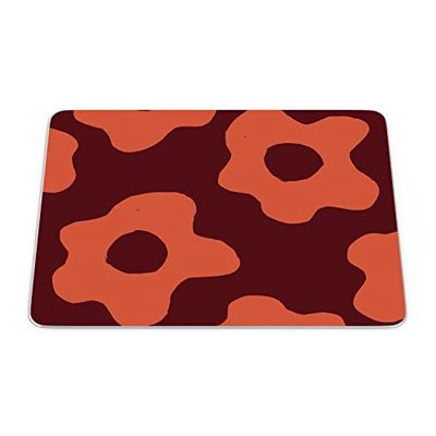 Bonamaison, Tapis de Souris Rectangle Imprimé Numériquement, Fond Antidérapant, pour Bureau et Maison, Taille: 22x18cm