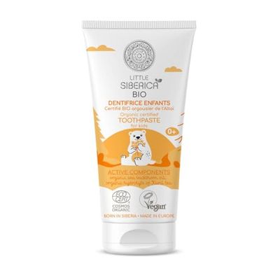 Natura Siberica Little Siberica Dentifrice Enfants Argousier de l'Altaï Bio 60 ml