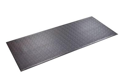 SuperMats Heavy Duty Equipment Mat 30GS per tapis roulant ellittiche vogatori biciclette reclinate e attrezzature per esercizi (76,2 x 182,88 cm), nero