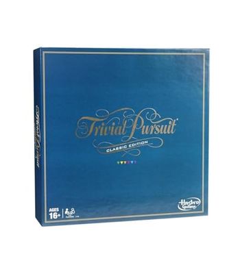 Hasbro Gaming C1940105 Trivial Pursuit, Classic Edition (edizione spagnola)