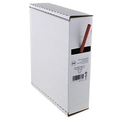 Krimpkous rood 2:1, 4,8-2,4 mm, 9,5 meter - dispenser box