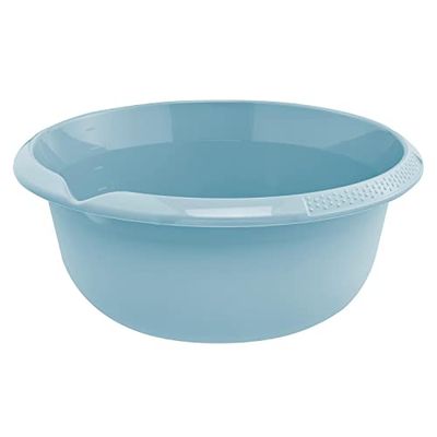 keeeper Universalskål med pip, rund, 6 L, Ø 32 cm, Björk, Nordisk Blå