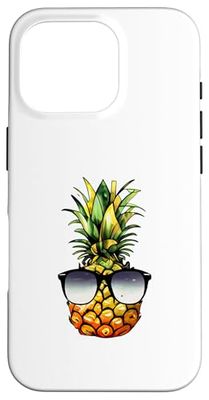 Ananas hawaïen avec lunettes de soleil – Ananas cool Fun Coque pour iPhone 16 Pro