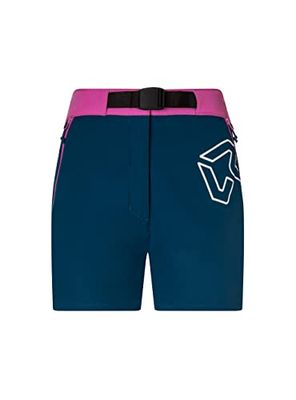 Rock Experience REWP03291 Scarlet Runner Pantaloni Sportivi 1484 Moroccan Blue+0834 Super Pink S