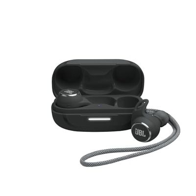 Écouteurs de sport intra-auriculaires JBL Reflect Aero, sans fil avec réduction du bruit, étanche, autonomie de 8 heures, noir
