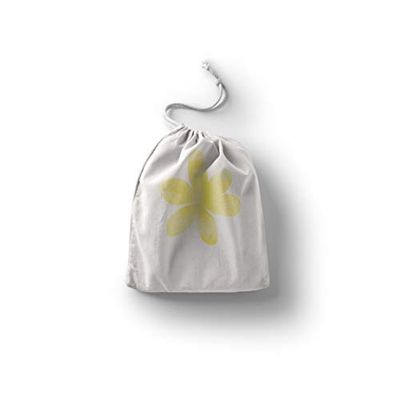 Bonamaison Imprimé Sacs de Coton avec Cordon, Sac D'Épicerie, Sac À Provisions, Réutilisables, Écologique, Pliable, Taille: 30x40 Cm
