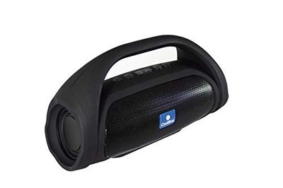 CoolStone 05 - Altoparlante wireless portatile con maniglia, fino a 5 ore di autonomia, connessione Bluetooth o jack, microSD, USB-host, radio FM, ricarica in 2,5 ore, funzione vivavoce