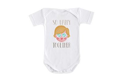 Frikids Short Sleeve Blond Walker Bodysuit 3m
