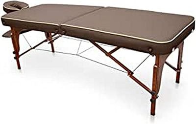 QUIRUMED Civière SPA portable en Bois Marron