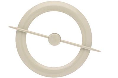 Ateliers28 Accessoire de Rideau 1 Embrasse Métal avec Magnet Central (Lin)