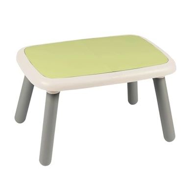Smoby Life - Kid Table - Utilisation Intérieure et Extérieure - Traitée Anti- UV - Matière Recyclée - A Partir de 18 Mois - Fabrication Française