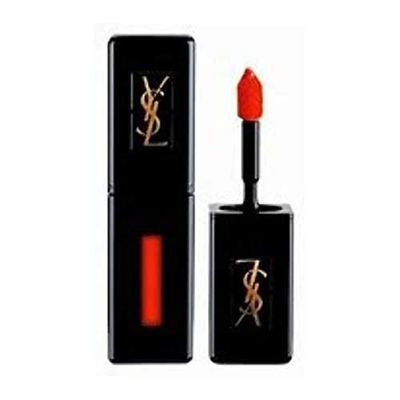 Yves Saint Laurent Cream Lip Stain Tinta Labbra Cremosa, 402 Rouge Remix, 5.5 ml