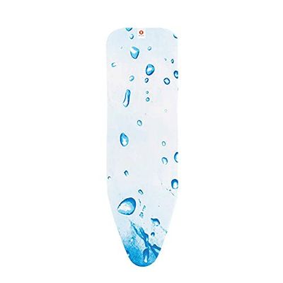 Brabantia - Capa protetora para mesa de ferro, azul (Ice Water), 124 x 38 cm, 1 unidade